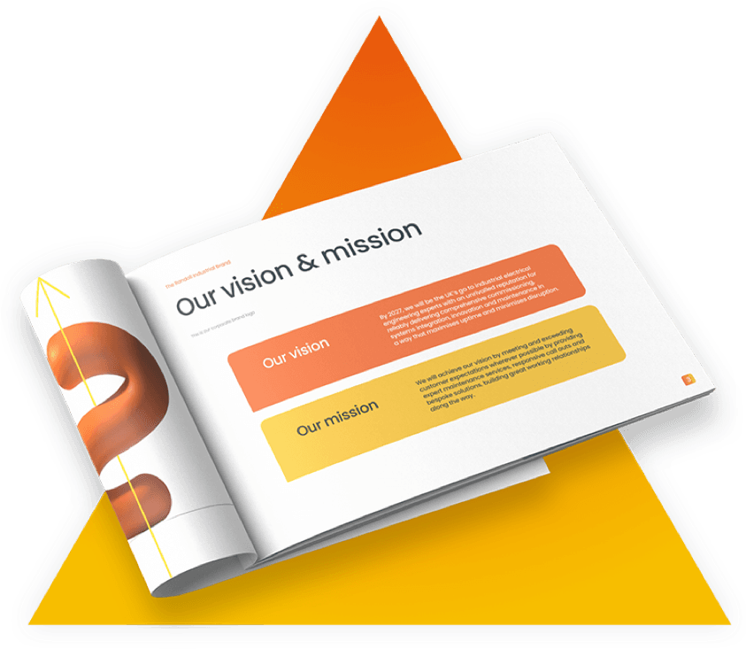 Our vision & mission, brand positioning strategy document for randoll industrial electrical engineers