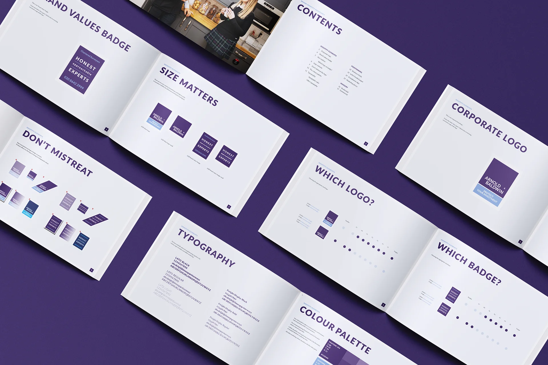 Chartered property surveyors brand guidelines 1920 | heighton
