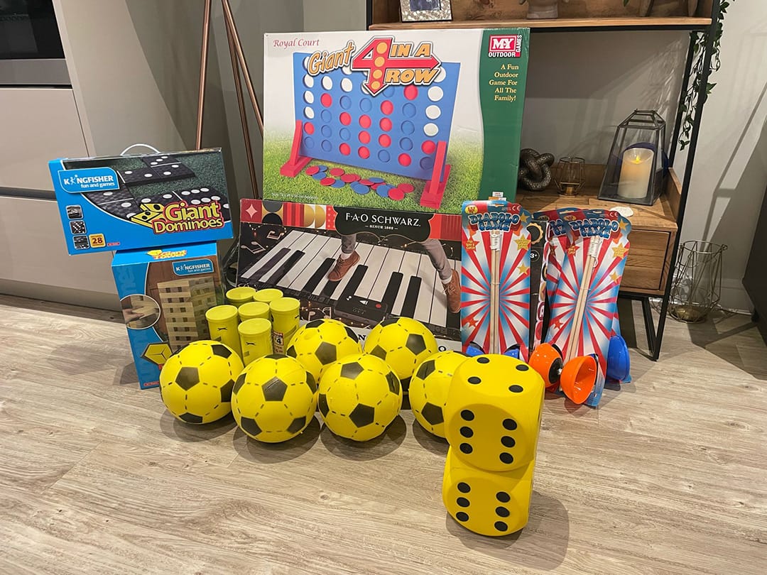 Switched On To Sustainability 46 | Heighton Giving sports equipment and games to our local primary school