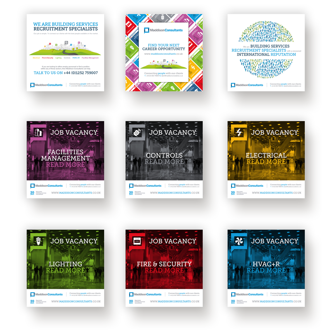 Project: maddison consultants recruitment digital marketing & social media