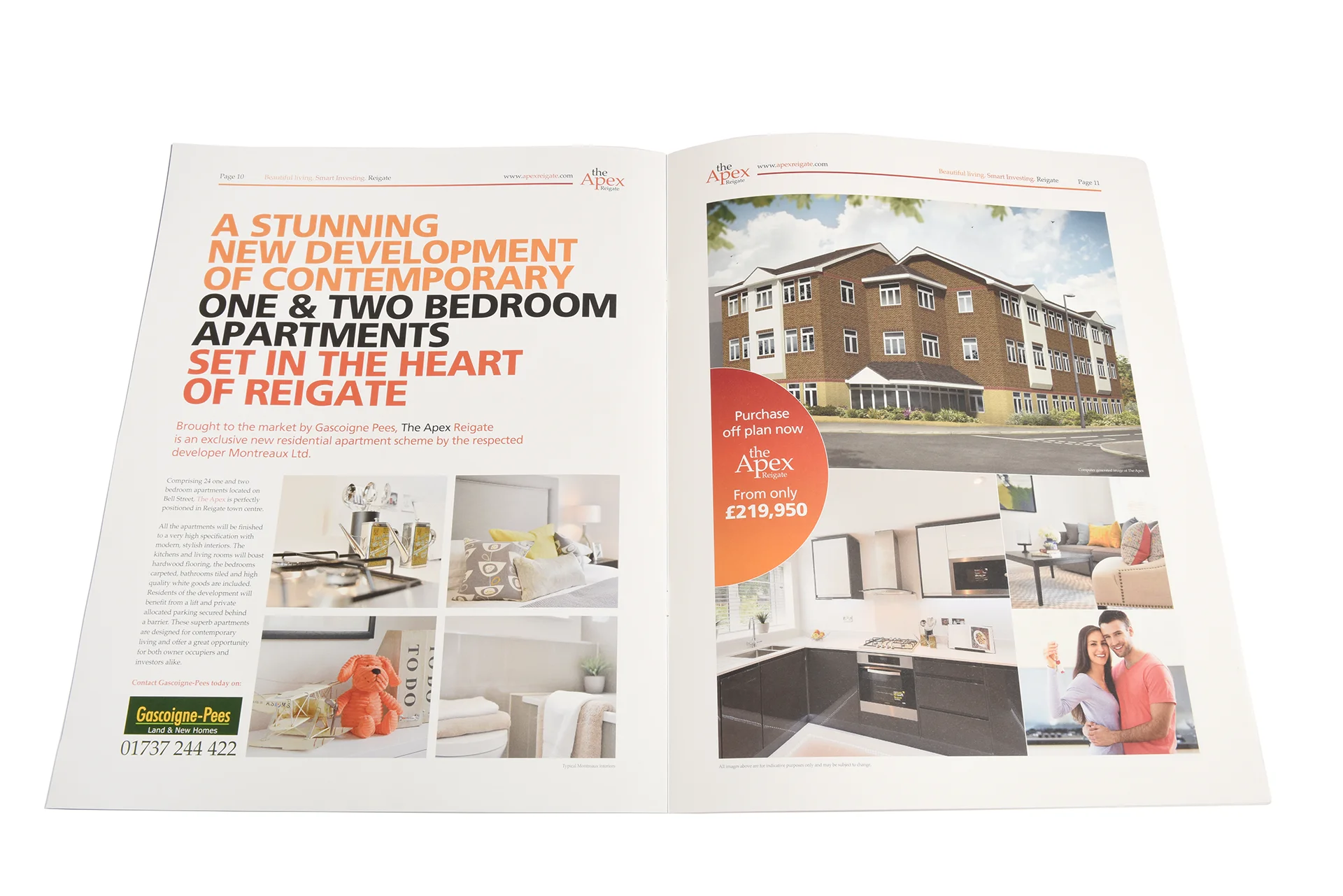 Reigate property scheme apex brochure news paper brochure design 01 | heighton