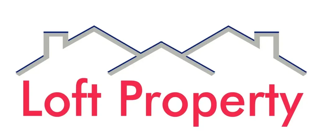Loft property red logo. Extensions and conversions in surrey, kent