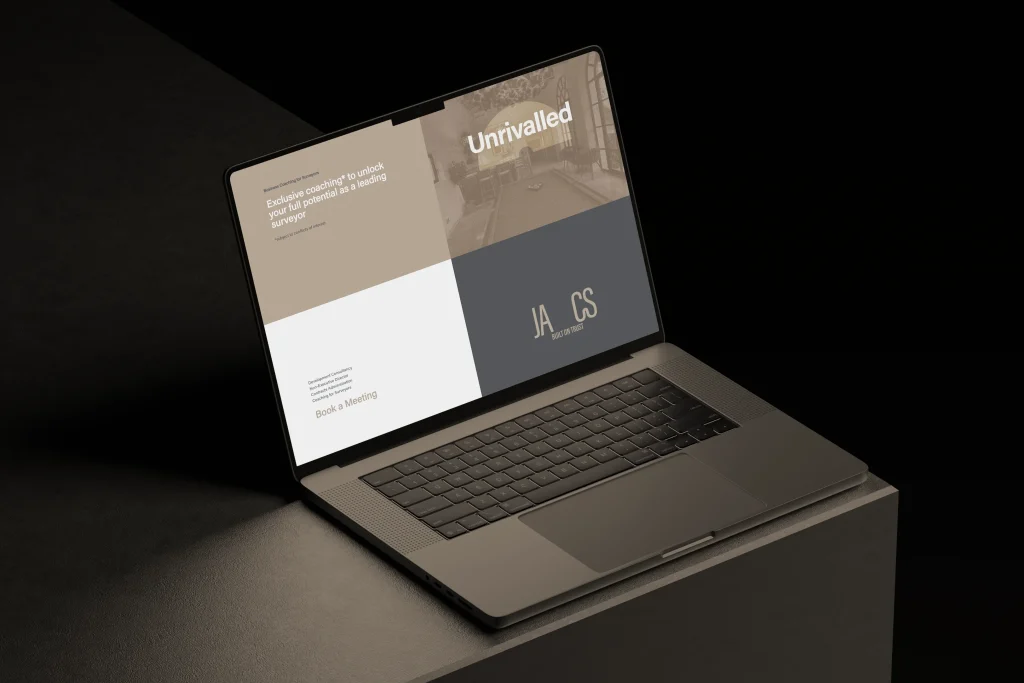Ja-cs wordpress website design mockup visual