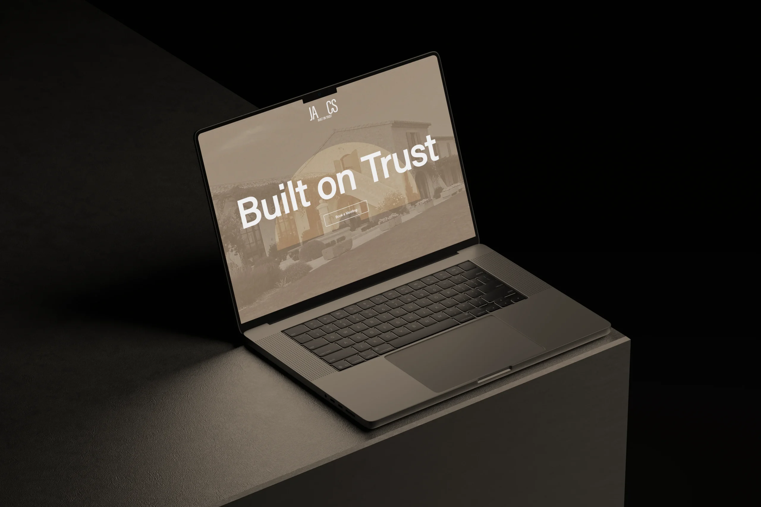 Ja-cs surveyors wordpress website design "built on trust"