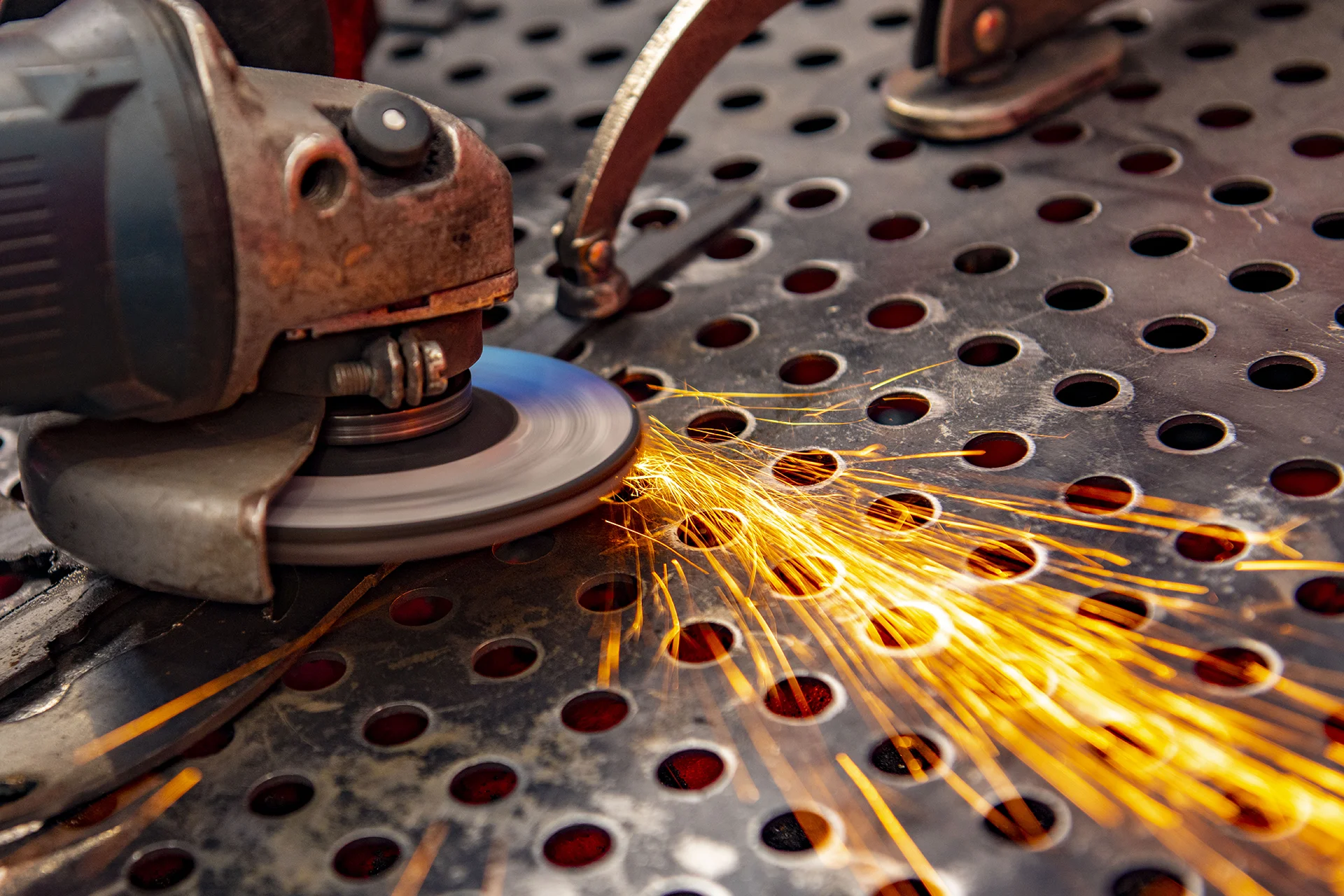 Brand photography for metalcraft cnc art