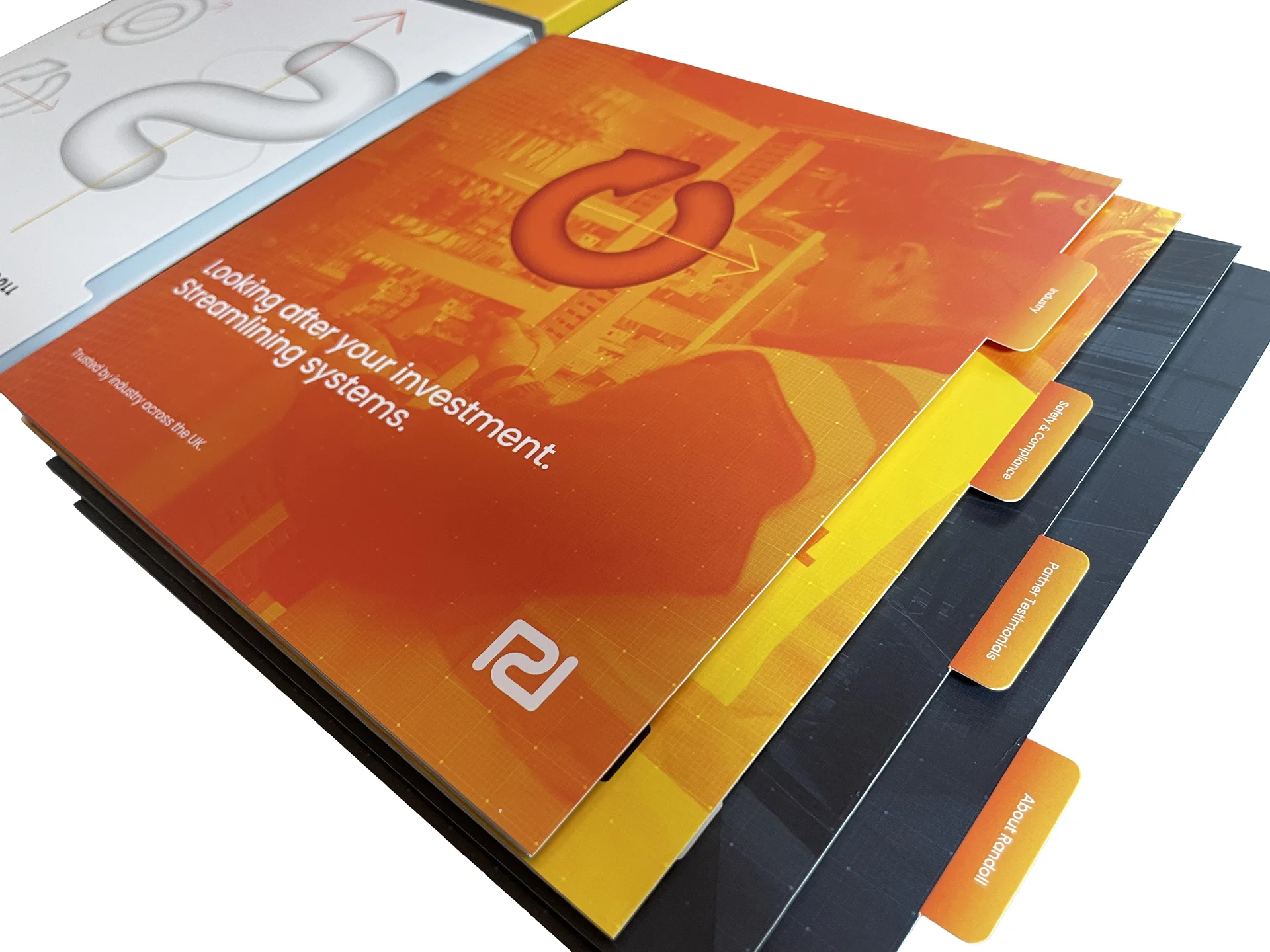Electrical engineering bespoke brochure design