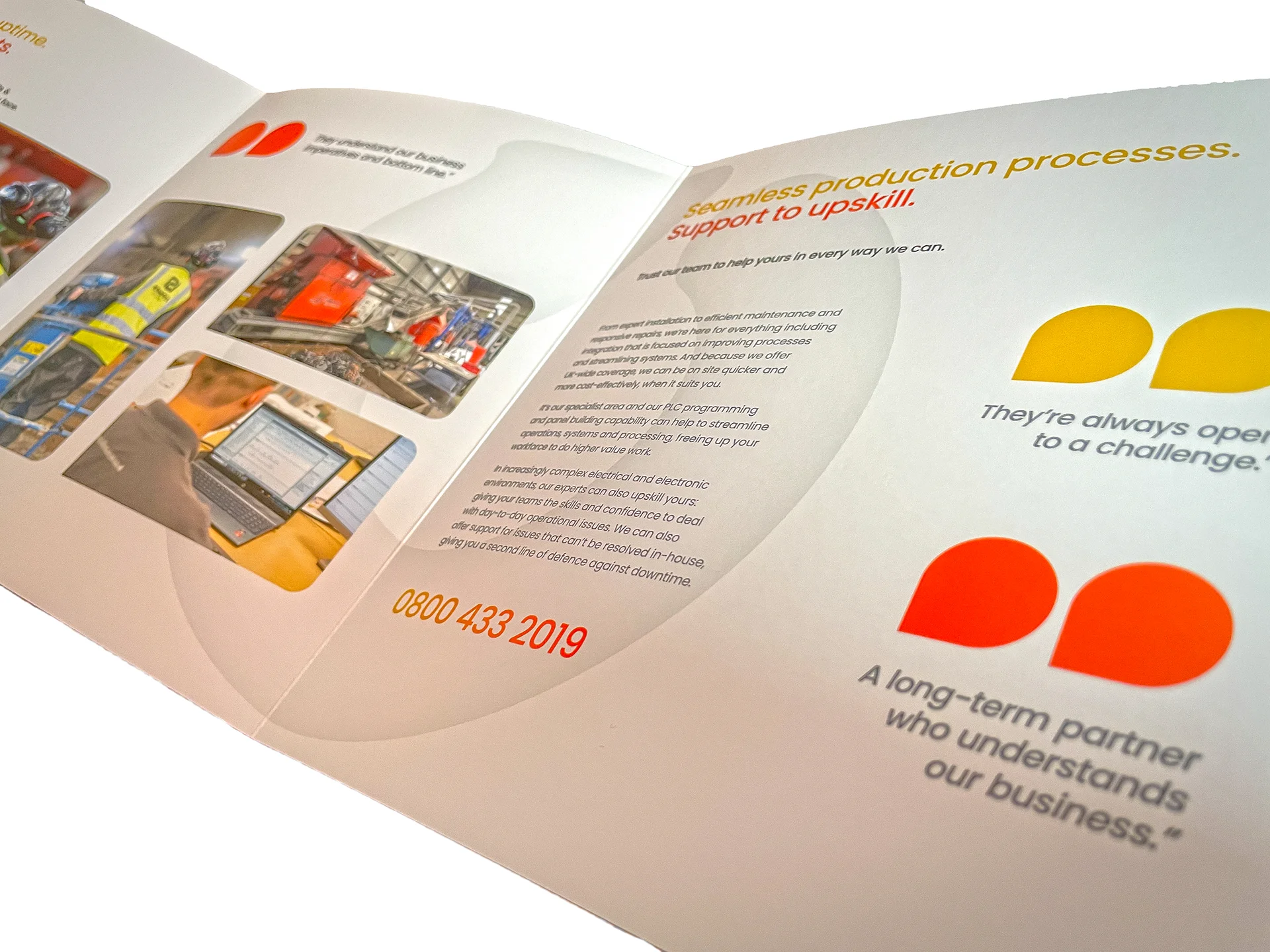 Brochure insert electrical engineering | heighton
