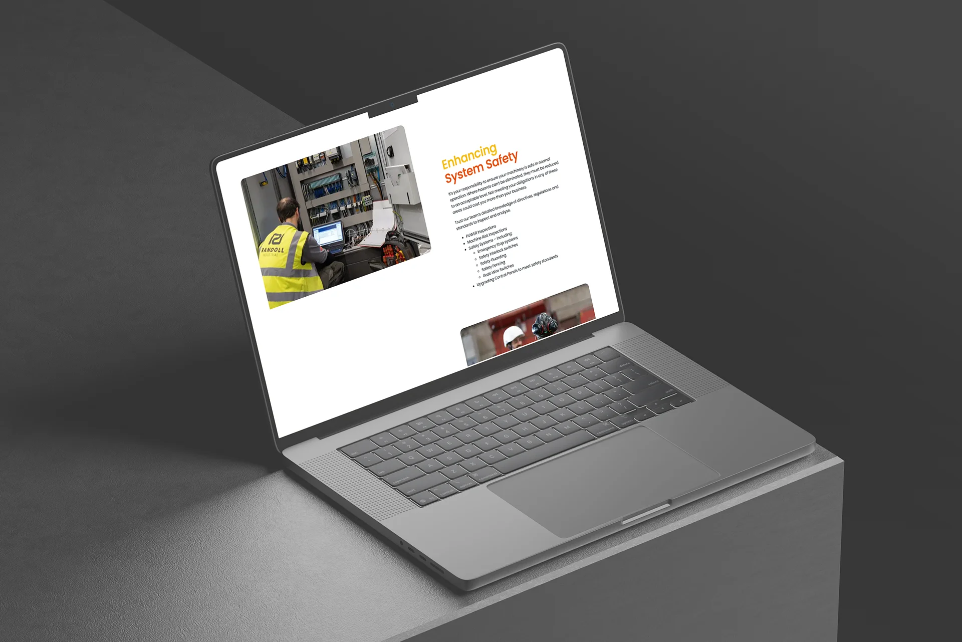 Electrical engineers web design