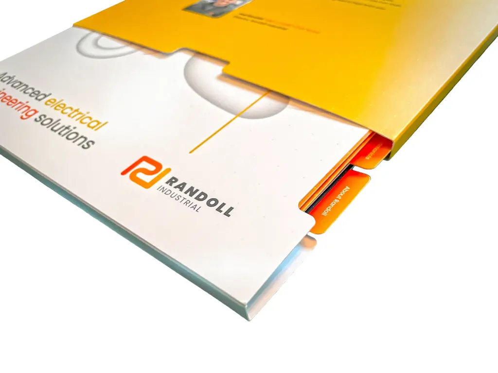 Electrical engineering bespoke brochure design