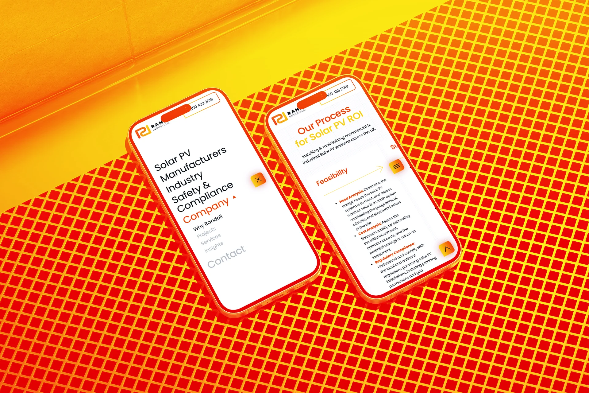 Mobile web design & seo strategy for industrial electrical engineers
