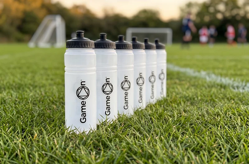 Switched On To Sustainability 48 | Heighton Game on water bottles