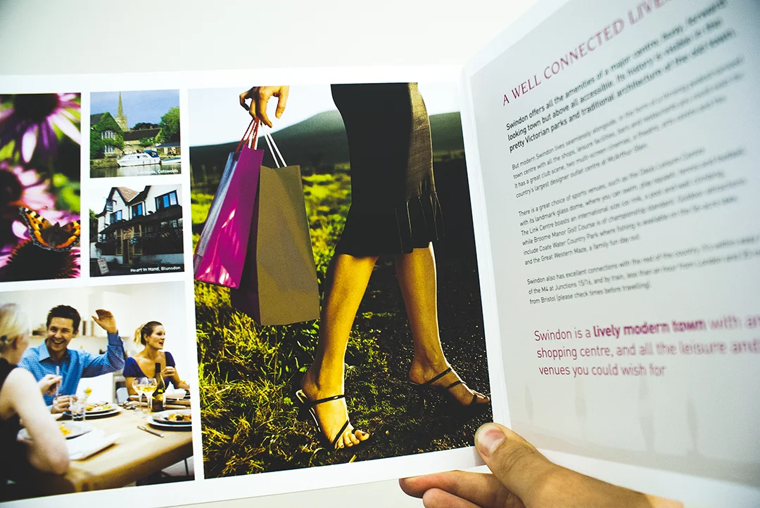 Property brochure design for braydon mead inswindon, wiltshire