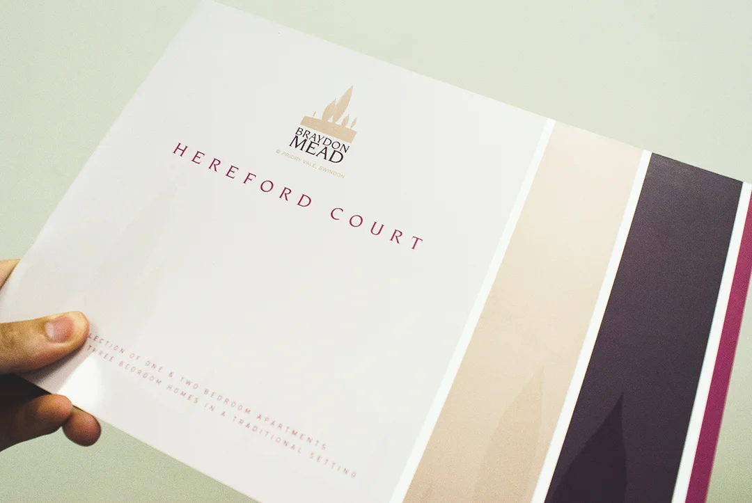 Property brochure design for braydon mead inswindon, wiltshire