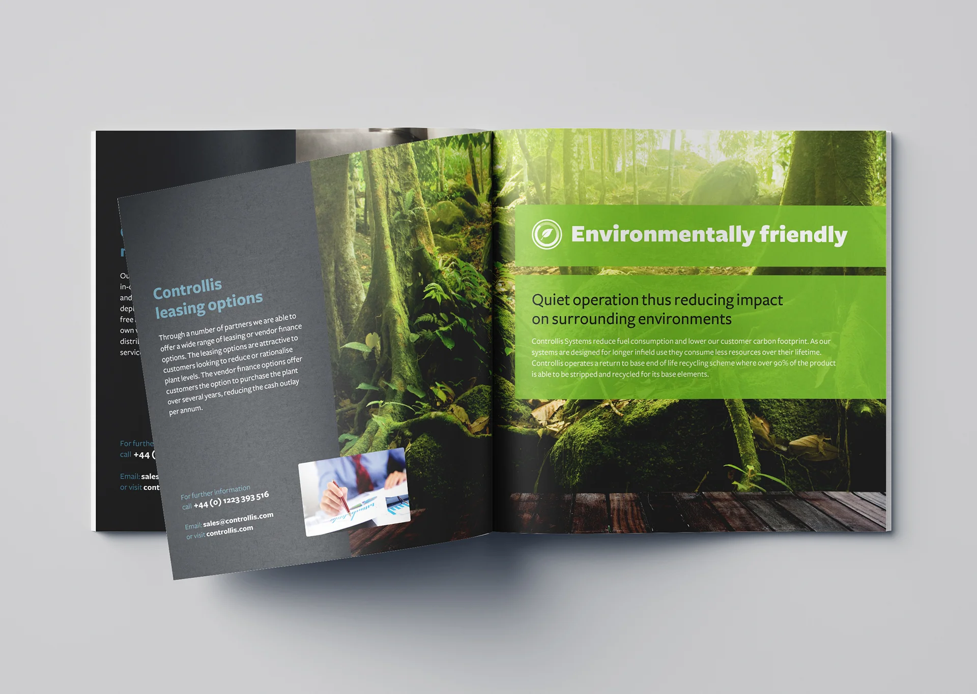 Engineering And Technical Brochure Design Quote 39 | Heighton Controllis perpetual power engineering sales brochure