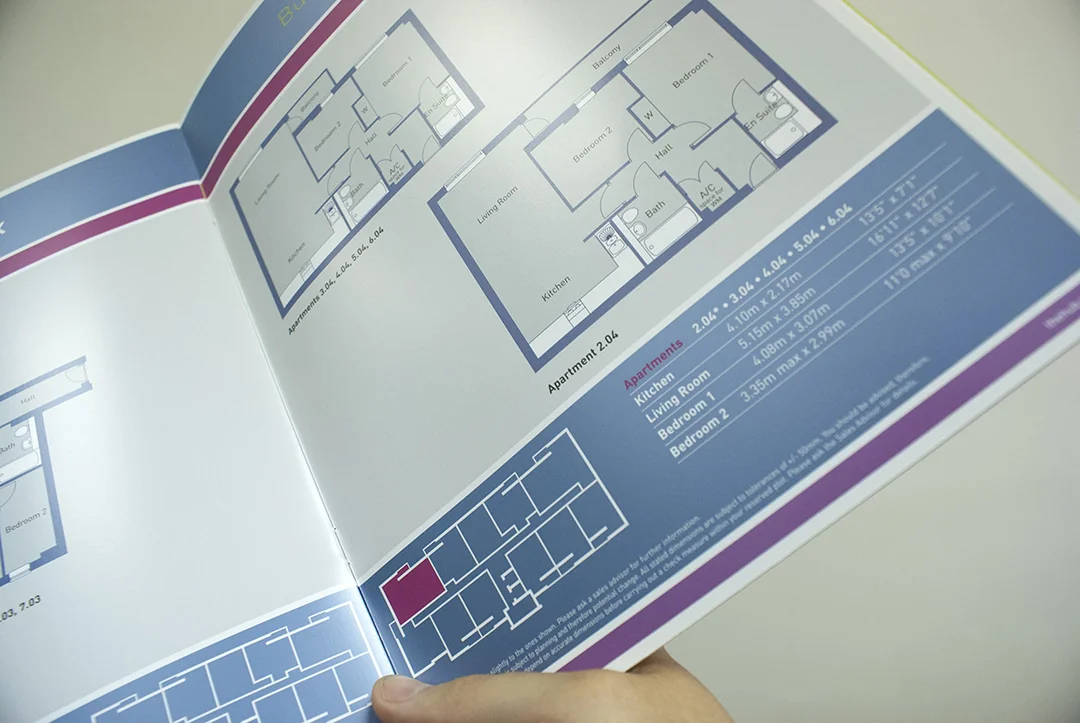 Property brochure design for the hub milton keynes